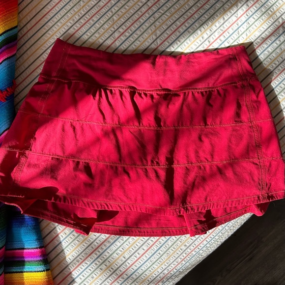 Lululemon Red Skort | Size 6 - Picture 2 of 8